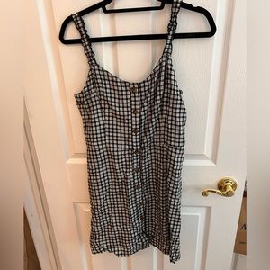 Hollister gingham dress
